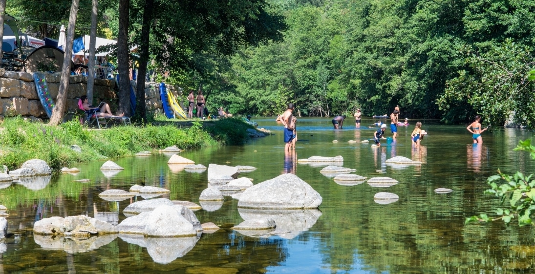 camping saledrinque emplacement riviere